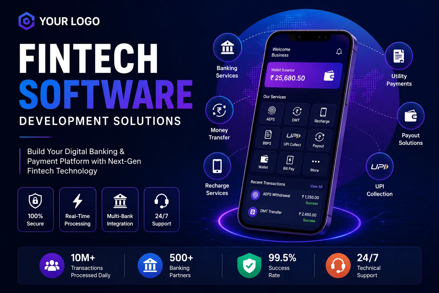 Top Fintech Software Development Company in India – Build Your Digital Banking Platform with Pinepesoft